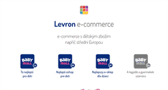 Desktop Screenshot of levron.cz