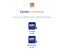 Tablet Screenshot of levron.cz