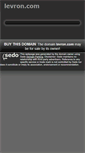 Mobile Screenshot of levron.com